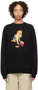 Черный свитшот с принтом Dime