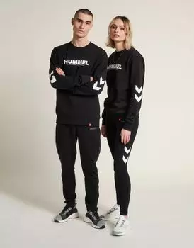 Черный свитшот унисекс Hummel