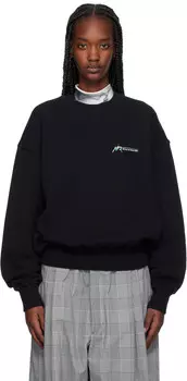 Черный свободный свитшот Meryll Rogge