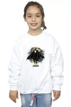 Черный - Толстовка Adam Hovering Bolt DC Comics, белый