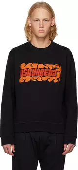 Черный - Толстовка Surf Fire Dsquared2