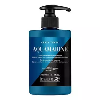 Черный тонирующий крем для волос Black Professional, цвет aquamarine, 300 мл
