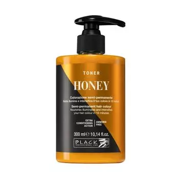 Черный тонирующий крем для волос Black Professional, 300 мл