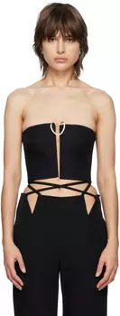 Черный топ-бандо Mobius Dion Lee