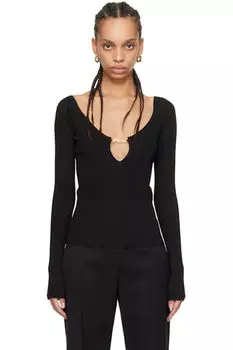 Черный топ «The Pral» JACQUEMUS