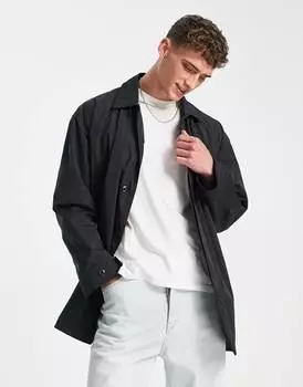 Черный тренч adidas Originals Adicolor Contempo