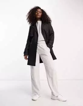 Черный тренч Vero Moda