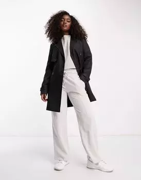 Черный тренч Vero Moda
