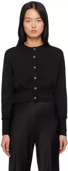 Черный укороченный кардиган Silk Laundry