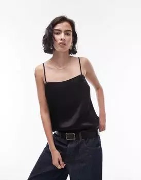 Черный укороченный топ Topshop в стиле 90-х