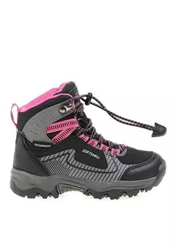 Черный - уличные ботинки для девочек цвета фуксии TOMAS P Hammer Jack, черный/фуксия