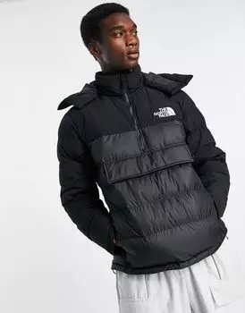 Черный утепленный анорак The North Face Himalayan с синтетическим наполнителем