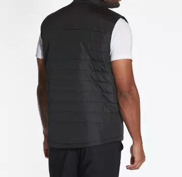 Черный утепленный жилет CUTS, черный