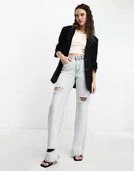 Черный узкий пиджак для мальчика ASOS DESIGN Mix & Match