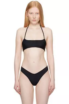 Черный верх бикини Calla BELLE