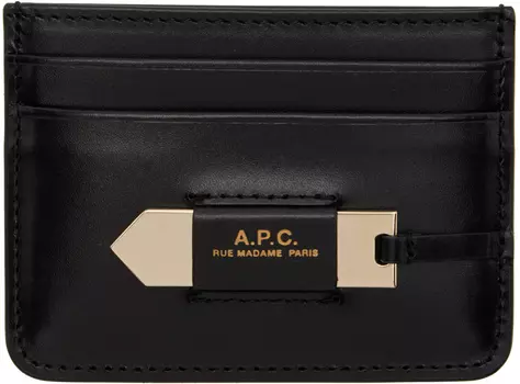 Черный визитница Charlotte A.P.C.