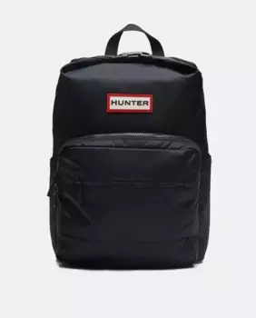 Черный водонепроницаемый нейлоновый рюкзак унисекс Hunter Pioneer, черный