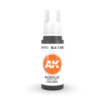 Черный Зеленый (17 мл), 3rd Gen Acrylic - Yellows & Greens