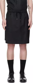 Черный жаккардовый килт Vivienne Westwood