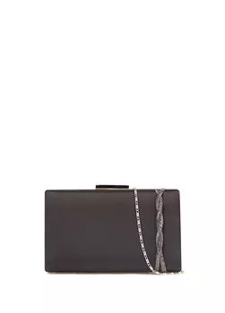 Черный женский клатч Divarese