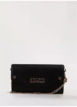 Черный женский кошелек 2X19x11 см AA4250E000322222 Lu Jo, черный