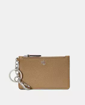 Черный женский кошелек Lauren Ralph Lauren маленького размера, коричневый