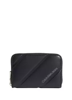 Черный женский кошелек размером 75х11х2 см K60K611972BEH Calvin Klein, черный
