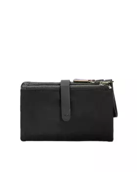 Черный женский кошелек со съемной сумочкой Morgan Pepe Jeans, черный