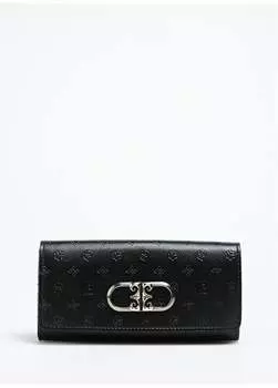 Черный женский кожаный кошелек 20X11x3 06PC23K601-FS Pierre Cardin, черный