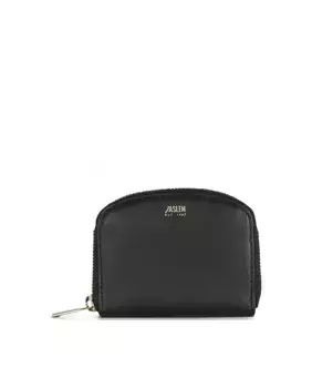 Черный женский кожаный кошелек с Rfid-защитой Georgia Jaslen, черный
