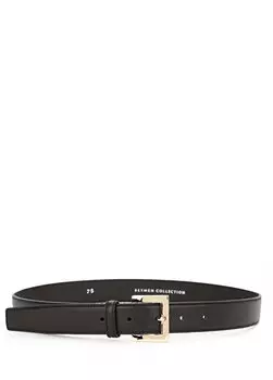 Черный женский кожаный ремень Beymen