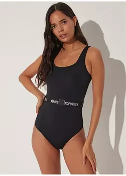 Черный женский купальник Aeropostale