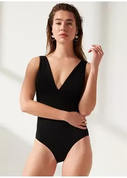 Черный женский купальник Fabrika