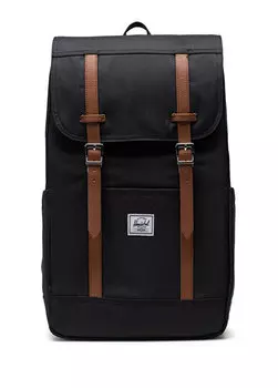 Черный женский рюкзак с логотипом retreat Herschel