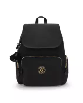 Черный женский рюкзак с магнитной застежкой Kipling