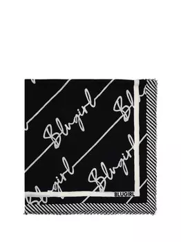 Черный женский шарф Blugirl