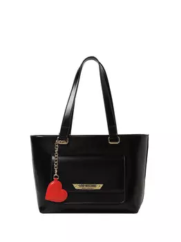 Черный женский шоппер Moschino