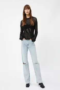 Черный женский свитер Koton, розовый