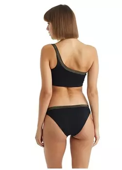 Черный женский топ бикини Blackspade