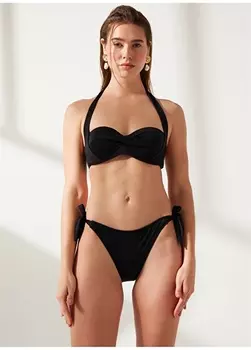 Черный женский топ бикини Fabrika