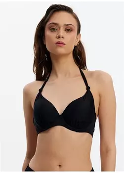 Черный женский топ бикини Louren