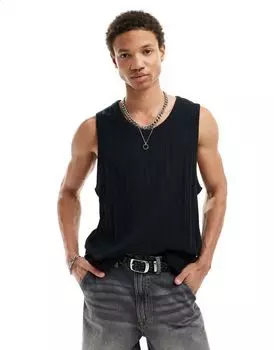 Черный жилет AllSaints Madison
