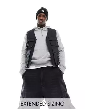 Черный жилет ASOS DESIGN