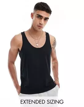 Черный жилет ASOS DESIGN