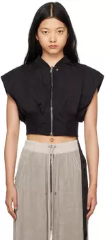 Черный жилет Babel Tatlin Rick Owens Drkshdw