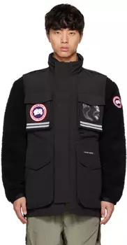 Черный жилет для путешествий Canada Goose