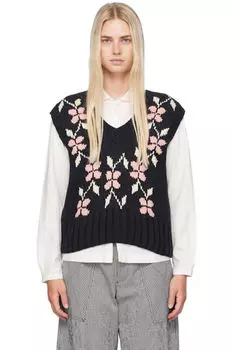 Черный жилет Хайди YMC