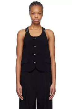 Черный жилет Hook We11done