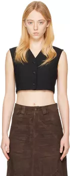 Черный жилет Монета Sportmax