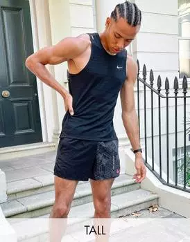 Черный жилет Nike Running Miler Dri-FIT